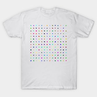 Colored Drops Sandy T-Shirt